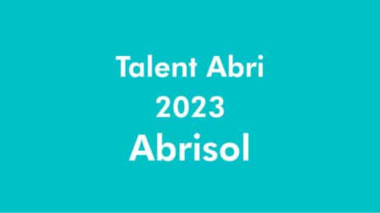 ABRISOL - Talent abri 2023